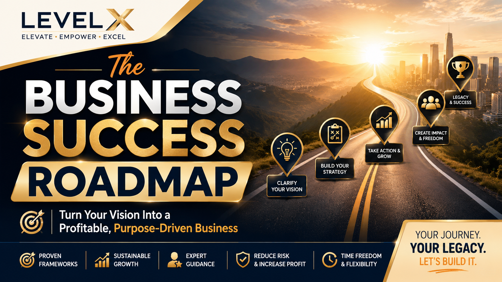 The Business Success Roadmap: clarify your vision, build your strategy, take action and grow
